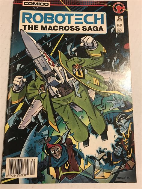 Robotech The Macross Saga Newsstand Comico Fn Tv Manga