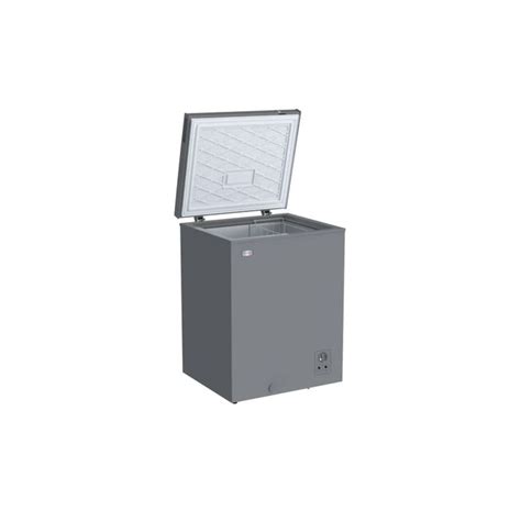 Vitron Vdf142sg Flip Top 142 Litres Chest Freezer Silver Sonell Mart