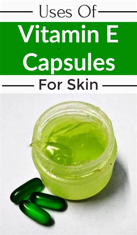 Top Uses Of Vitamin E Capsules For Skin 100 Result Vitamin E