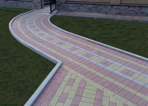 Бордюры для тротуарной плитки