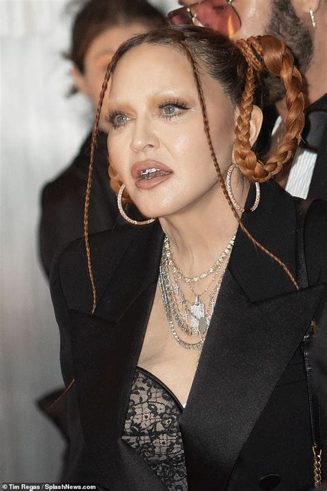 Madonna Dons Lingerie And Wields Riding Crop At Sex Book Exhibition During Miami Art Basel