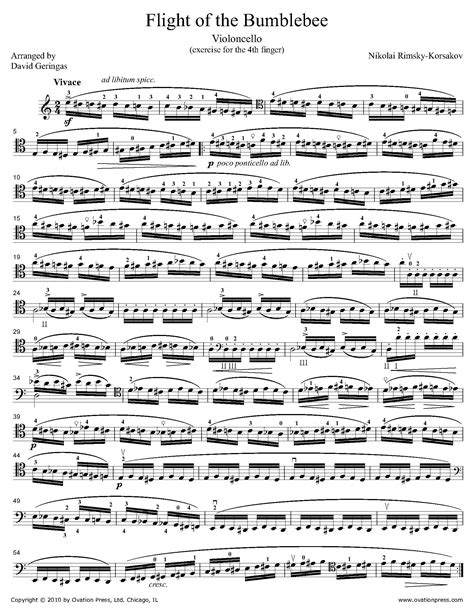 Flight Of The Bumblebee Sheet Music For Violin (Solo), 52% OFF