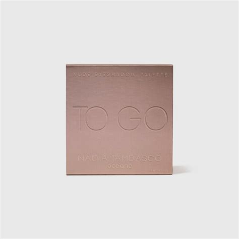 Paleta De Sombras Oc Ane N Dia Tambasco To Go Nude G Panvel Farm Cias