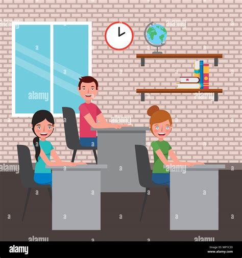People Learning Concept Stock Vector Image And Art Alamy