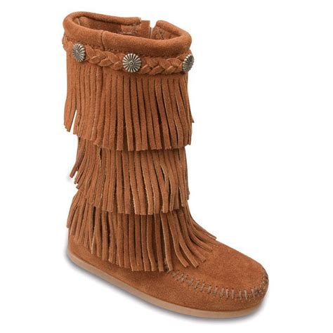 Moccasins For Kids Coupon Minnetonka Kids Moccasins Fringe Boots