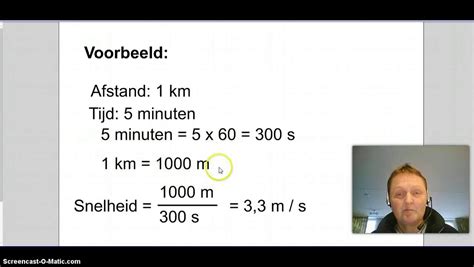 H2 1 En H2 2 Snelheid Afstand En Tijd YouTube