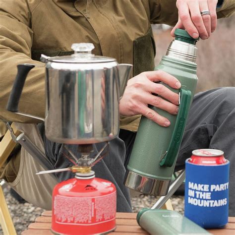 Gsi Outdoors Glacier Stainless Percolator Hike Camp