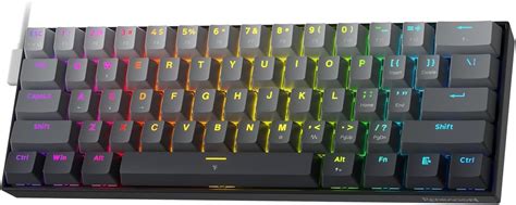 Redragon K617 Rapid Trigger Gaming Keyboard, 60% 61 Keys Wired ...
