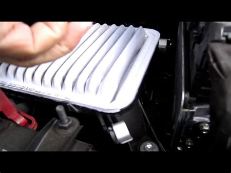 How To Replace Engine Air Filter On Toyota Camry 2012 Or Newer YouTube