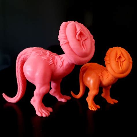 Dino Pussy STL File For D PrintingCults