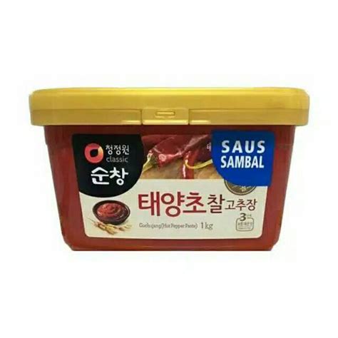 Daesang Hot Pepper Paste Kg Daesang Gochujang Sauce Saus Pasta Korea Shopee Indonesia