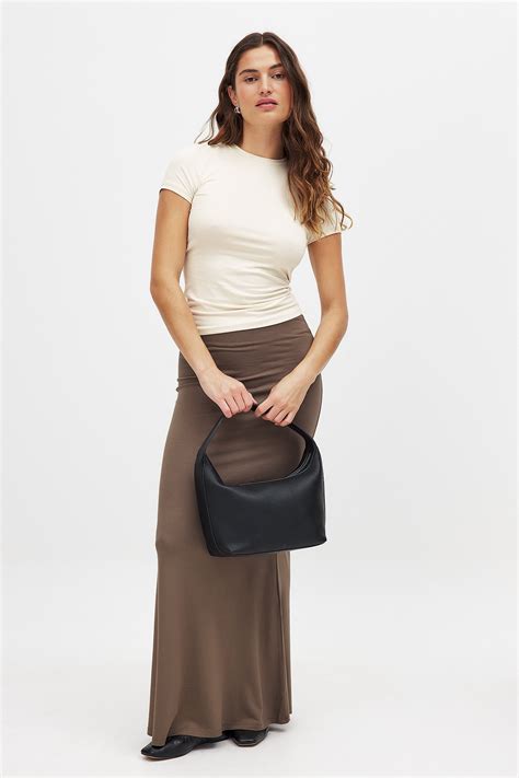 straight line maxi with sleeves 1