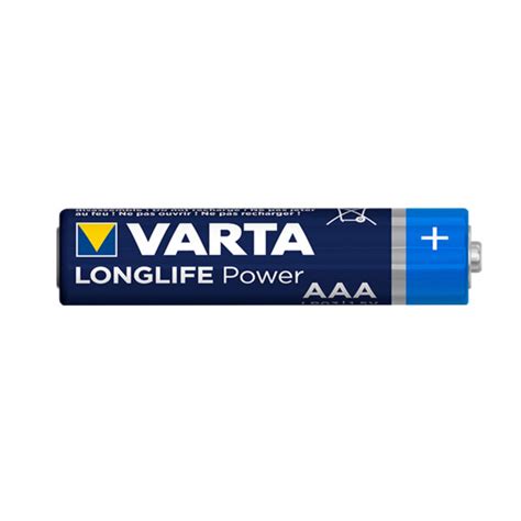 100 X Varta Longlife Power AAA Micro 36 82