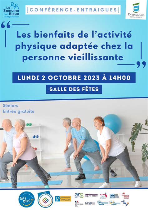 Conf Rence Les Bienfaits De Lactivit Physique Adapt E Chez La