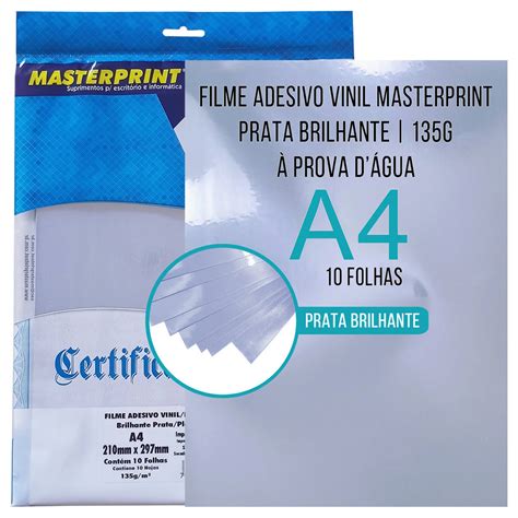 Adesivo Vinilico A4