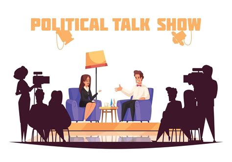 Political Talk Show Tv Program 3385779 Vector Art At Vecteezy