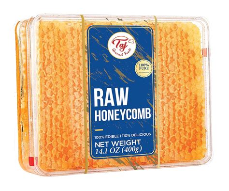 Amazon TAJ Gourmet All Natural Raw Honeycomb Turkish Honey Comb