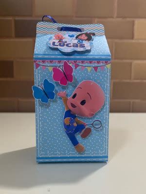 Caixa Milk Personagens Cleo Cuquin Compre Produtos Personalizados No Elo7