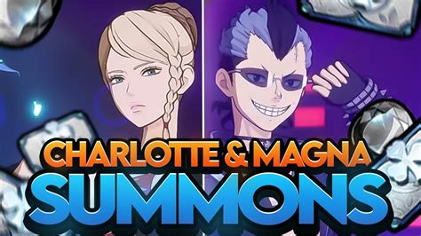 INSANE F2P LUCK CHARLOTTE MAGNA SEASON 6 SUMMONS Black Clover