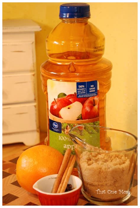 Hot Mulled Cider That One Mom