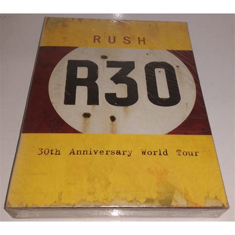 Dvd Rush R Th Anniversary World Tour Dig Lacrado Shopee Brasil