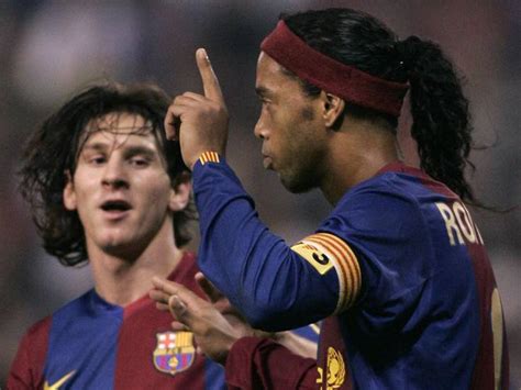 Ronaldinho Revela Cómo Supo Que Existía El Niño Leo Messi Deportes