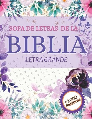 Sopa De Letras De La Biblia Letra Grande Descubre M S De