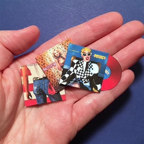 Dollhouse Miniature Record Albums Etsy