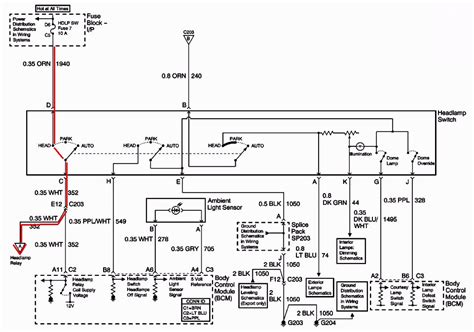 2001 S10 Headlight Wiring Diagram - Loomium