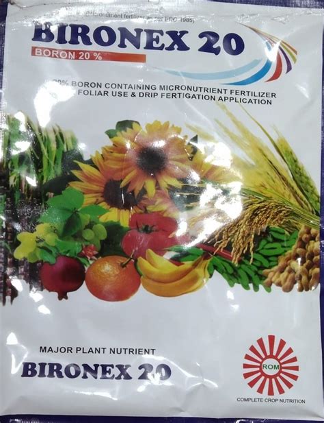 Powder Bironex Boron Micronutrient Fertilizer For