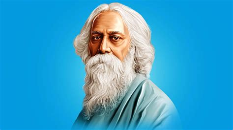 rabindranath tagore portrait wallpaper wallpaperscom