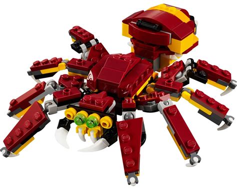 Lego Set 31073 1 B1 Giant Spider 2018 Creator Creator 3 In 1