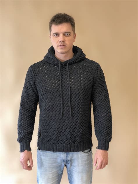 Свитер с капюшоном мужской - купить в интернет-магазине одежды Shapar