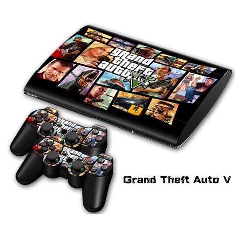 OSTSTICKER Vinyl sticker cover protector for ps3 super slim console and ...