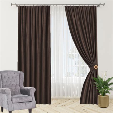 Комплект портьер Комплект штор Брайт-Декор ткань бархат 300*240см ...