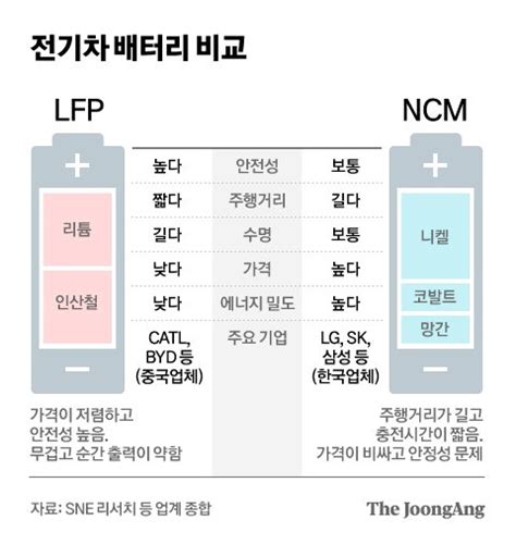 Lfp 배터리 규제란 전기차 보조금에도 차이가 있는 이유 2가지