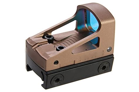 Aim Rms Reflex Mini Red Dot Sight With Vented Mount And Spacers De