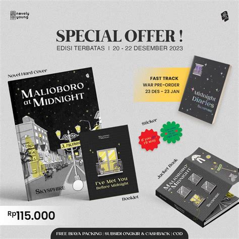 Jual Novel Malioboro At Midnight Skysphire Bukune Gratis Biaya Packing Shopee Indonesia