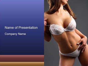 White Lace Lingerie PowerPoint Template Backgrounds Google Slides ID 0000016292