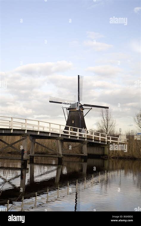 Unesco World Heritage Site Kinderdijk, Holland Stock Photo - Alamy