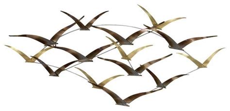 20 Ideas Of Metal Wall Art Flock Of Seagulls