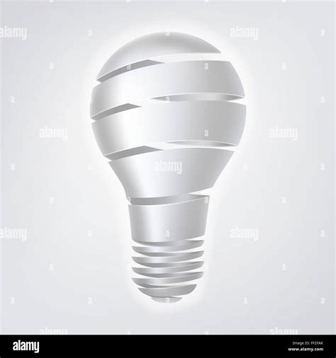 A Light Bulb Infographic Concept Metaphor For Brainstorming Or Coming