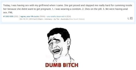 Today I Was Having Sex With My Girlfriend When I Came She Got Pissed And Slapped Me Really