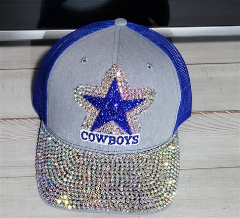 Dallas Cowboys Bling Cap. - Etsy