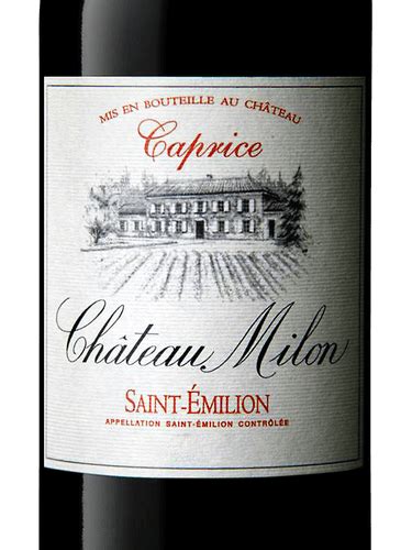 Ch Teau Milon Caprice Saint Milion Vivino Us