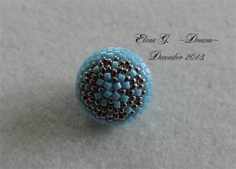 МК по оплетению бусин 14-15 мм Деликой / Мастер-классы / Бусинка