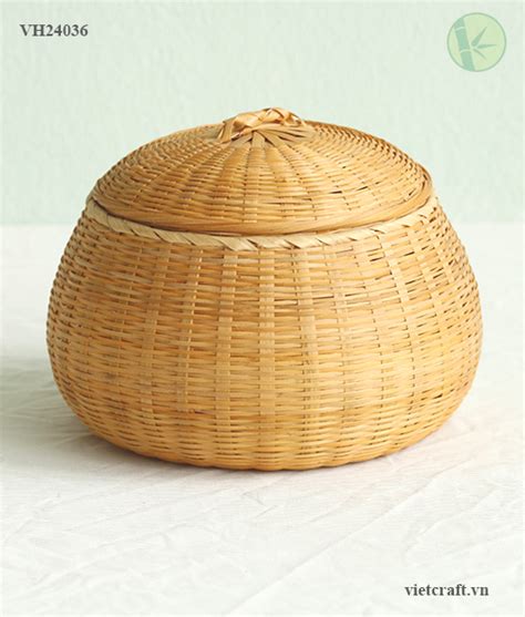 Woven Box Made Of Bamboo From Vietnam Vietnam Handicraft Co Ltd