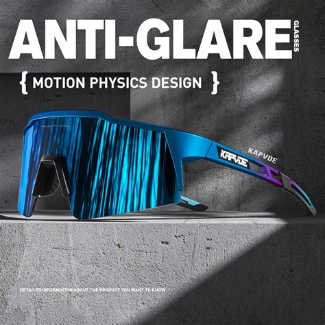 Kapvoe-Cycling-Glasses-MTB-Cycling-Sunglasses-Polarized-Bike-Eyewear ...