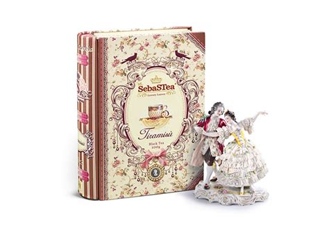 Чай SebaSTea «Ladies’ Novels». Подарочная упаковка on Behance
