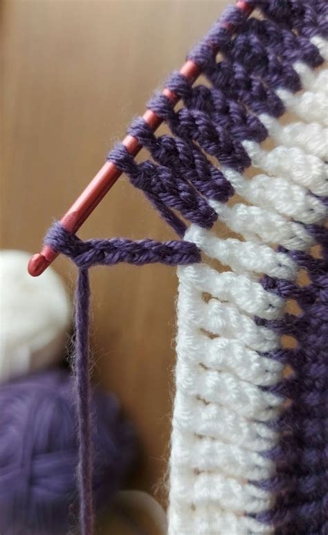 Tunisian Crochet Ribbing The Tunisian Rib Stitch Video Tutorial Artofit